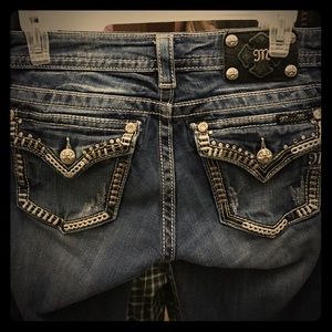 Miss Me Jeans with unique pockets!