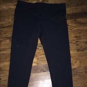 Black workout pants
