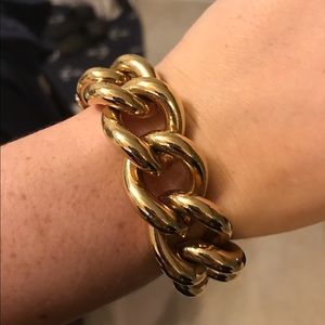 Gold Michael Kors chain bracelet
