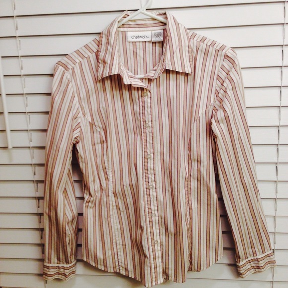 Pinstriped Blouse