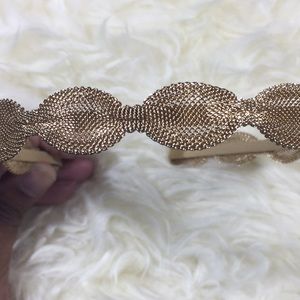 JCrew gold metal headband