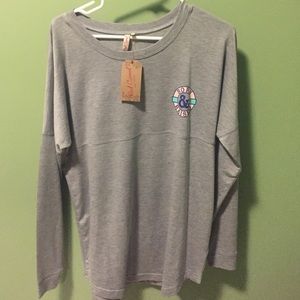 Jersey style southern girl long sleeve shirt