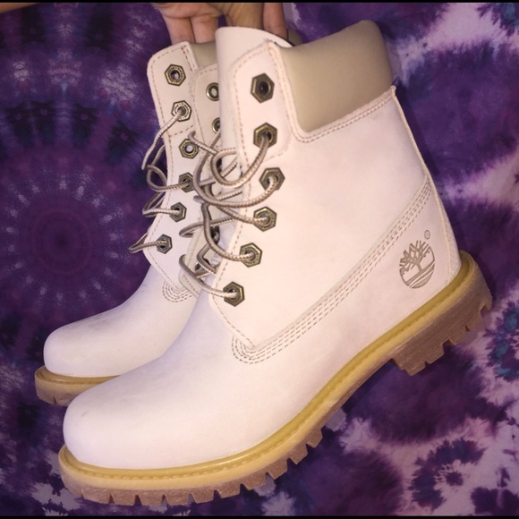 New winter white 6-inch timberlands