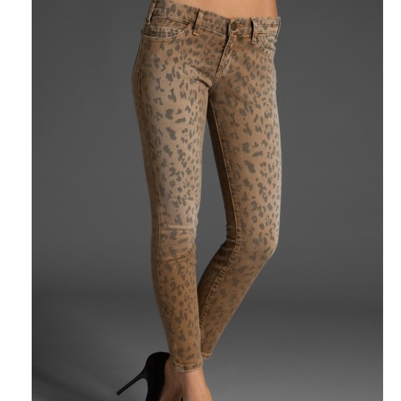 Current/Elliot The Stiletto in Camel Leopard - Picture 1 of 4
