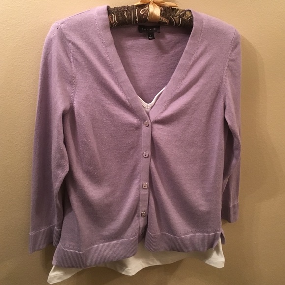 The Limited 3/4 Sleeve Cardigan