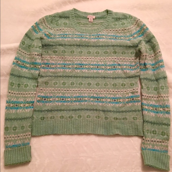 American Eagle Wool/Angora/Cashmere Blend Sweater