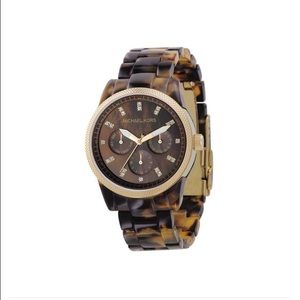 Michael Kors Tortoise Watch