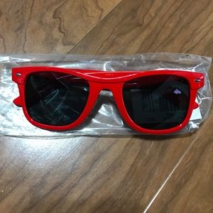 Red sunglasses