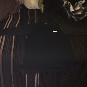 10deep all black baseball tee men's M