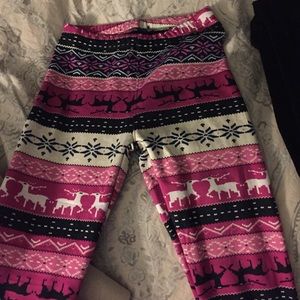 Fleece lined leggings