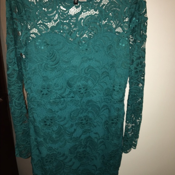 Teal dress - Picture 4 of 4