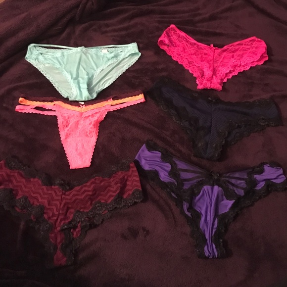 Set of 6 Victoria's Secret sexy panties