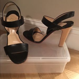 Christian Louboutin black sandal