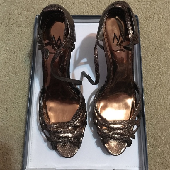 Bronze heels