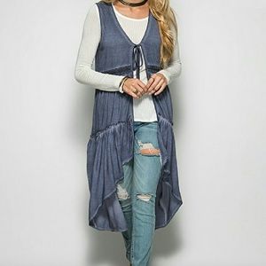 Duster vest