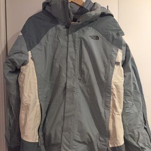 A 3-in-1 North Face winter jacket.