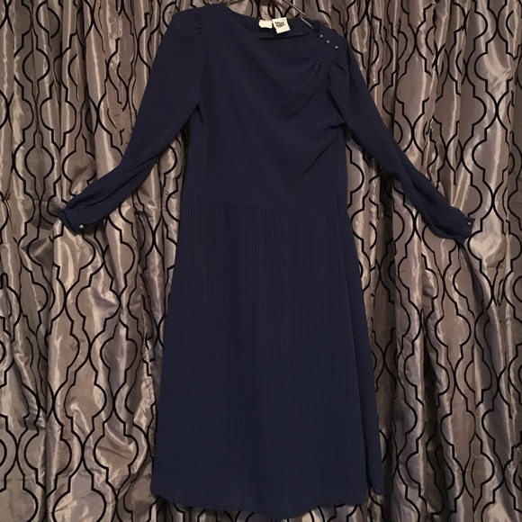 Vintage striped midi dress