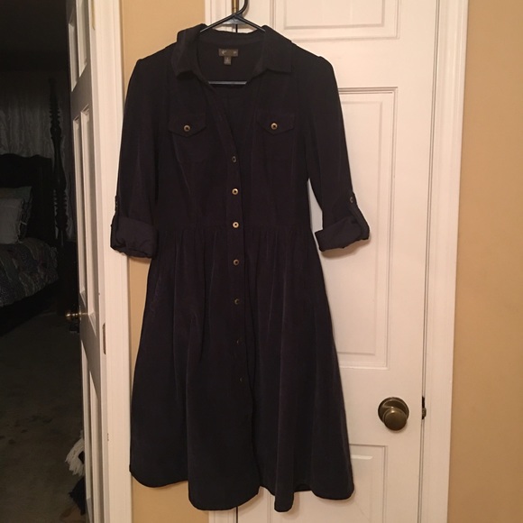 Anthropologie corduroy dress