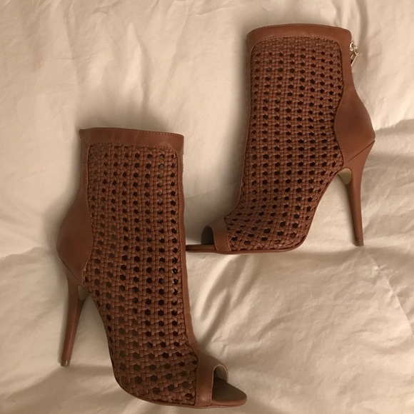 Bebe peep toe heels