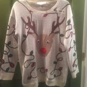 Light up Christmas sweater
