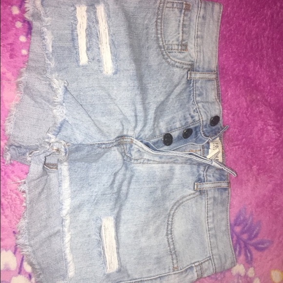 high waisted forever 21 shorts