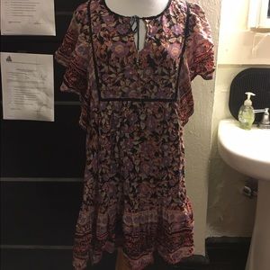 Ecote bohemian peasant dress