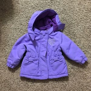 Toddler's/Baby lavender winter coat