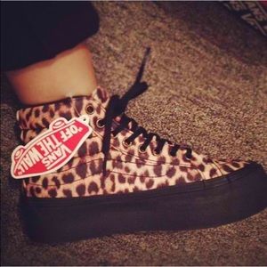 Vans Sk8 hi platforms