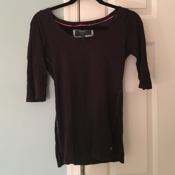 Black American Eagle T-shirt - Picture 1 of 2