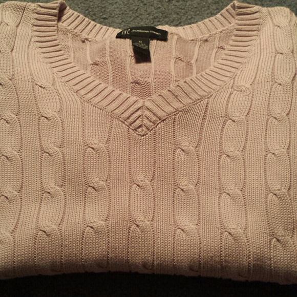 Pink sweater