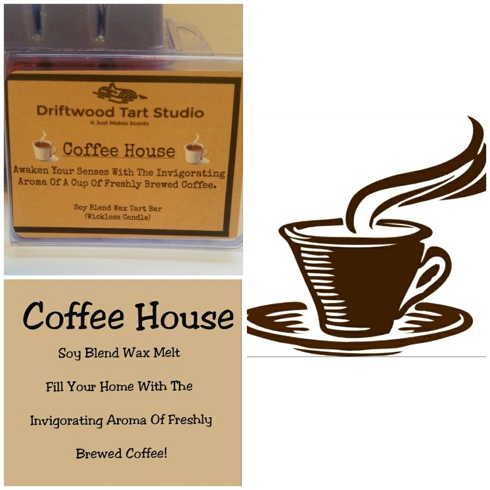 Coffee house soy blend wax melts