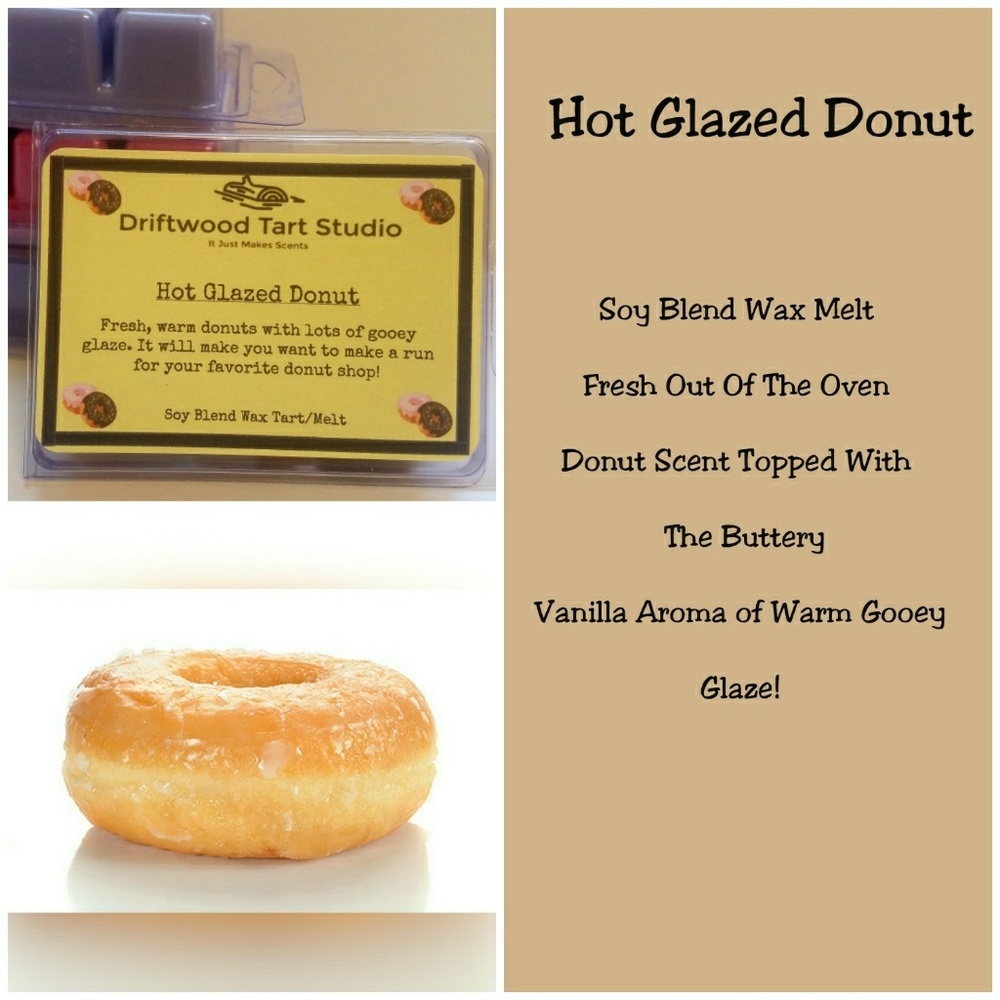 Hot Glazed Donut Soy Blend wax melts