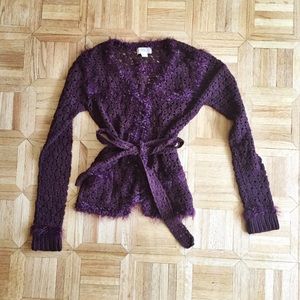 Open knit cardigan MOVING SALE