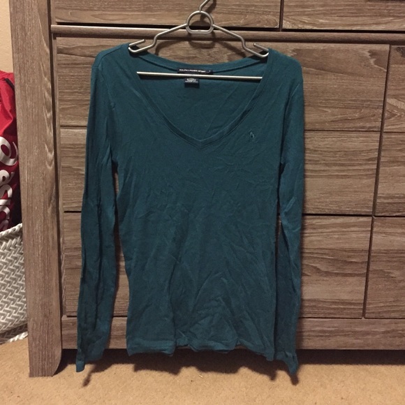 Ralph Lauren Sport long sleeve v neck