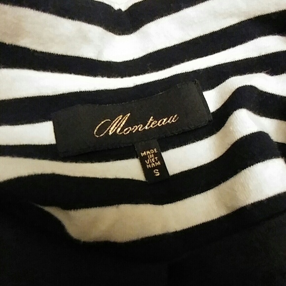 🔥MONTEAU🔥 STRIPE BLAZER - Picture 3 of 7