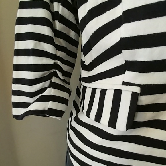 🔥MONTEAU🔥 STRIPE BLAZER - Picture 5 of 7