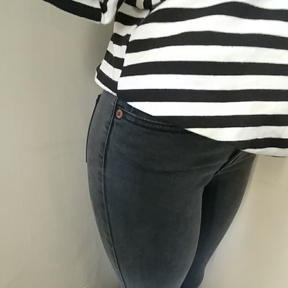 🔥MONTEAU🔥 STRIPE BLAZER - Picture 6 of 7