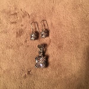Silpada SS Earrings/Pendant!