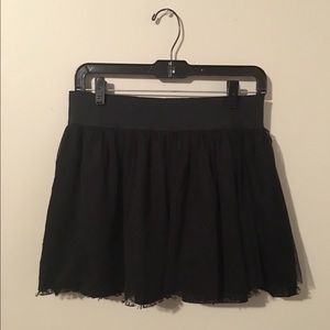 Mini Black Skirt
