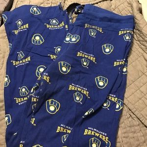 Brewers sleep pants medium