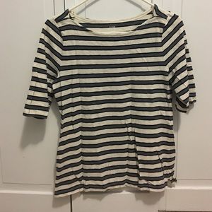 Boatneck 3/4 length Tee