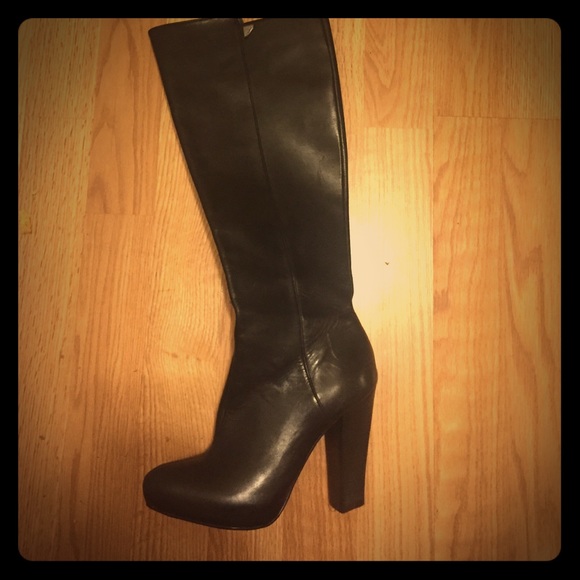 Tall Calvin Klein Black Boots size 5