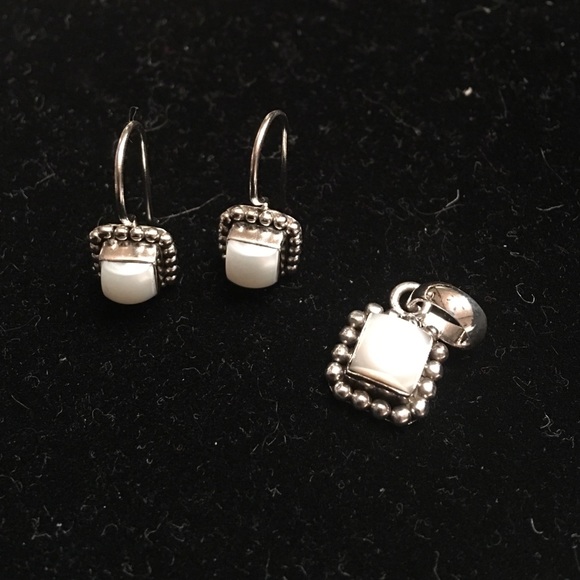 Silpada Pearls Ring, Pendant &  Earrings Set!!