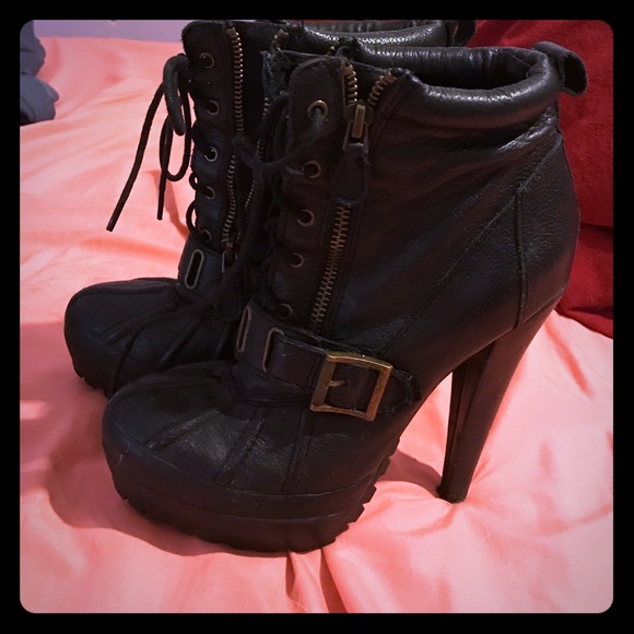 Steve Madden high heel boot