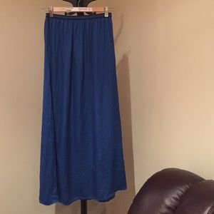Zara basic maxi skirt