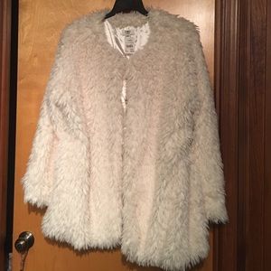 Faux fur jacket from Cato