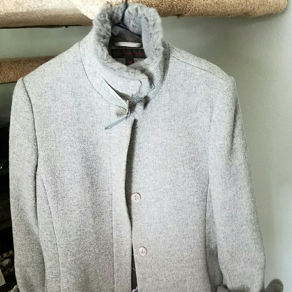 GORGEOUS gray long coat