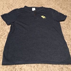Abercrombie Kids Boy's Icon Henley Tee