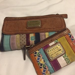 Fossil wallet and change purse