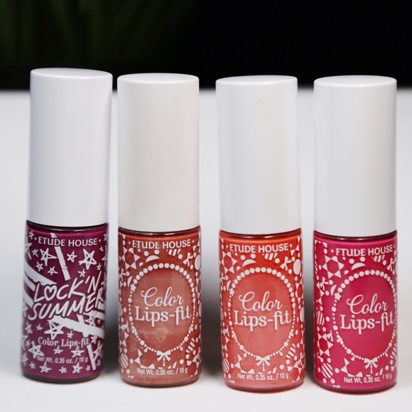 Etude House Color Lips Fit 4 colors